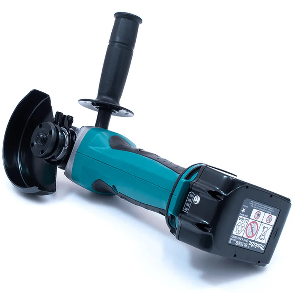 Makita DGA452Z 18V LXT Li-ion 115mm Angle Grinder with 224554-5 Locking Flange Nut