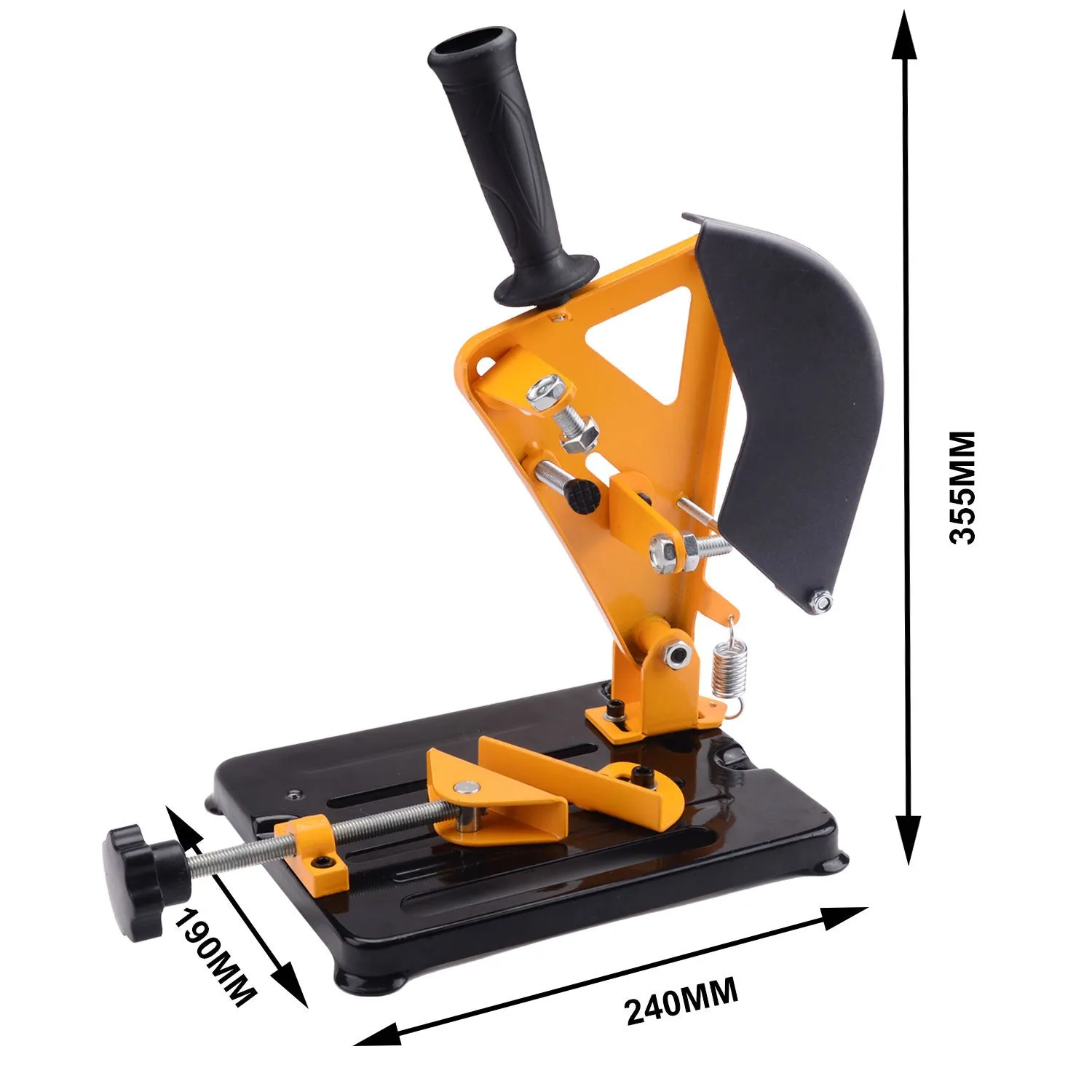 MasterSpec Angle Grinder Stand Holder Bench Support Bracket 100-125mm Machine