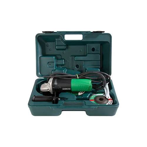 Metabo HPT G12SR4 4-1/2 in x 5/8 in 120 V Corded Angle Grinder with Slide Switch