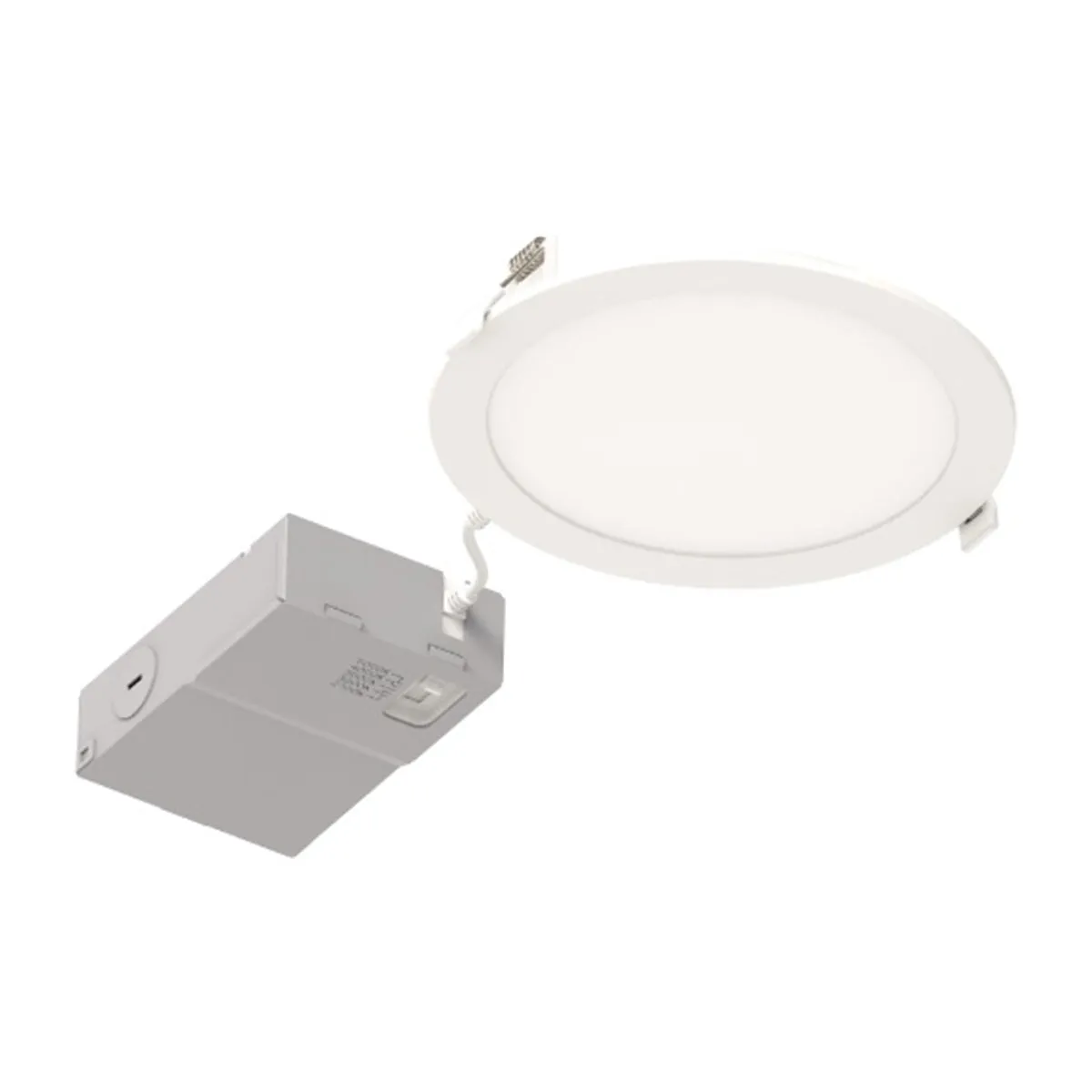 Microdisk 6 inch Canless LED Recessed Light, 1200 Lumens, Selectable 2700K to 5000K, 120V