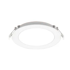 Microdisk 6 inch Canless LED Recessed Light, 1200 Lumens, Selectable 2700K to 5000K, 120V