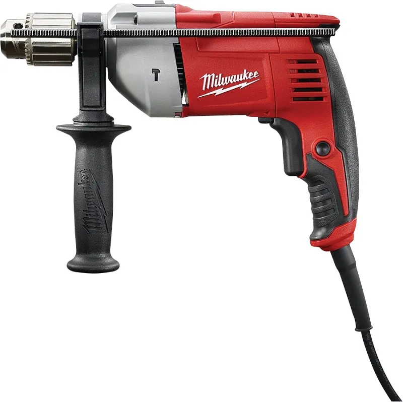 Milwaukee 5376-20 Hammer Drill, 8 A, Keyed Chuck, 1/2 in Chuck, 0 to 2800 rpm Speed :EA: QUANTITY: 1