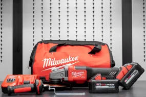 Milwaukee M18™ FUEL™ 4-1/2”-6” Braking Grinder Paddle Switch No-Lock