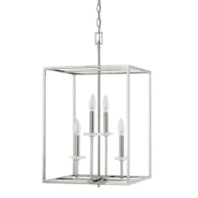 MORGAN 4 LIGHT LANTERN FOYER FIXTURE