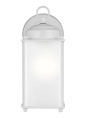 New Castle Collection - Large One Light Outdoor Wall Lantern | Finish: White - 8593001-15