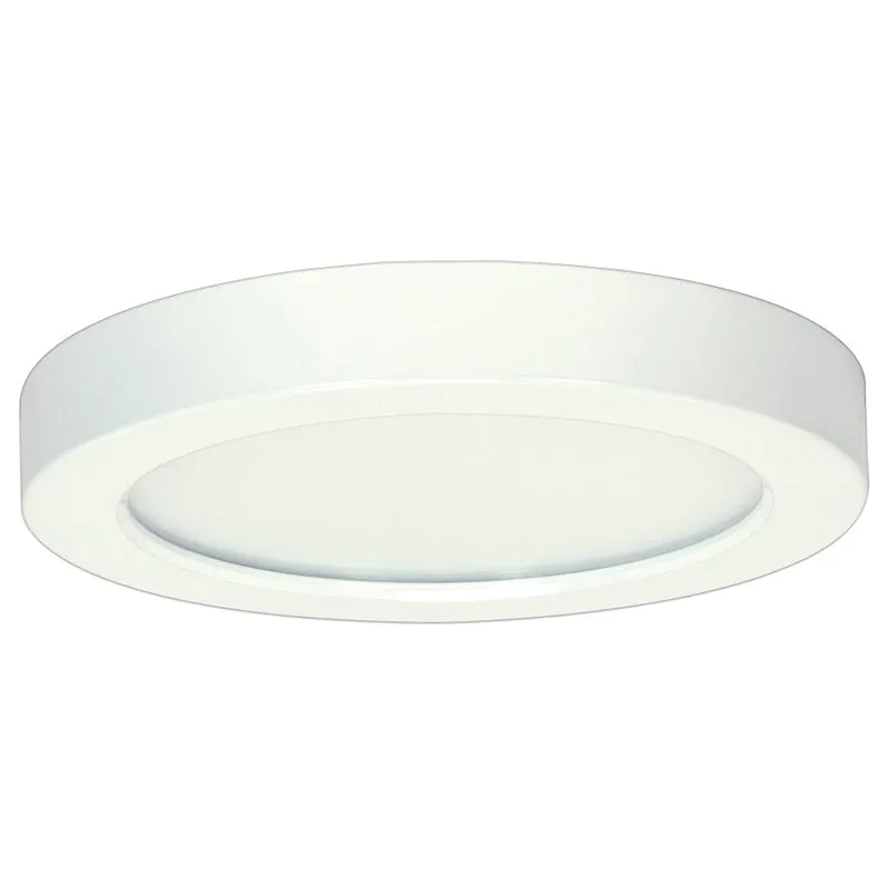 Nicor 5in 3000K Round Edge Lit Recessed LED Downlight