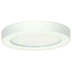 Nicor 5in 3000K Round Edge Lit Recessed LED Downlight