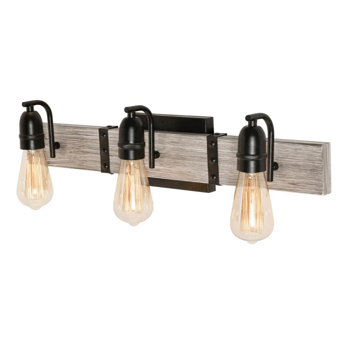 Noah 24 in. 3 Lights Vanity Light Gray Finish