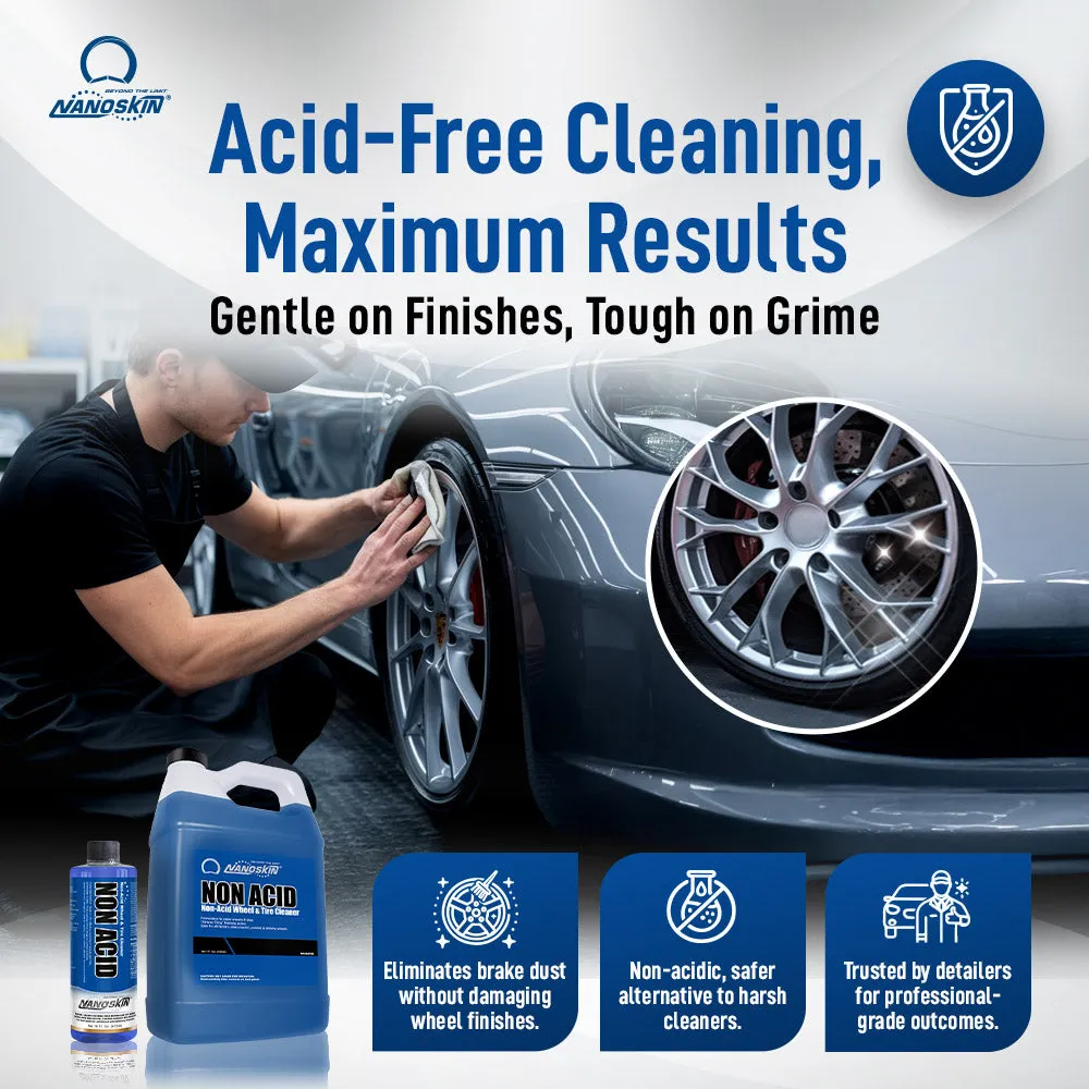 NON ACID Non-Acid Wheel & Tire Cleaner 4:1