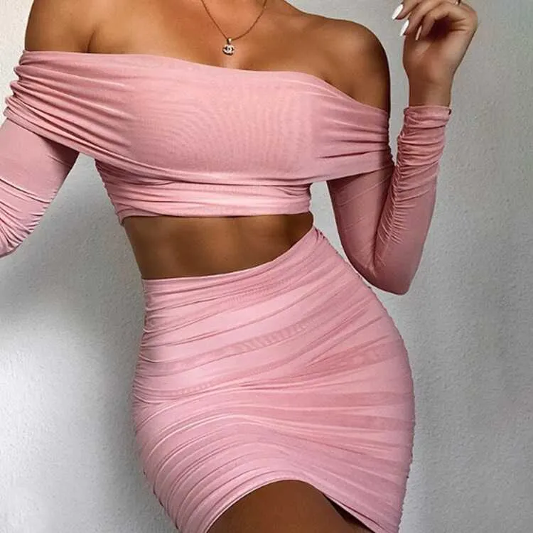 Open Pinky Dress