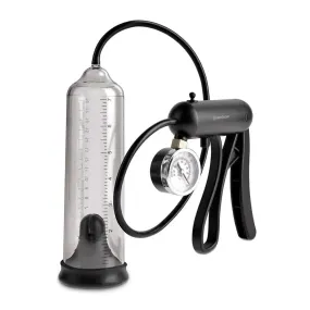 Pipedream Clear Power Penis Pump with Pressure Gauge