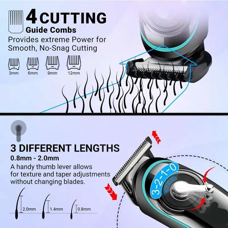 Professional Rechargeable Hair Trimmer Cutting Kit V-075