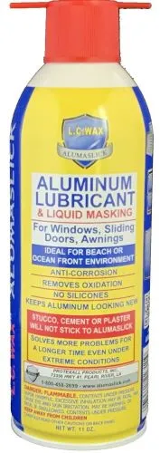 Protexall 223119 11 oz Can of AlumaSlick Aluminum Lubricant Cleaner & Protectant - Quantity of 2