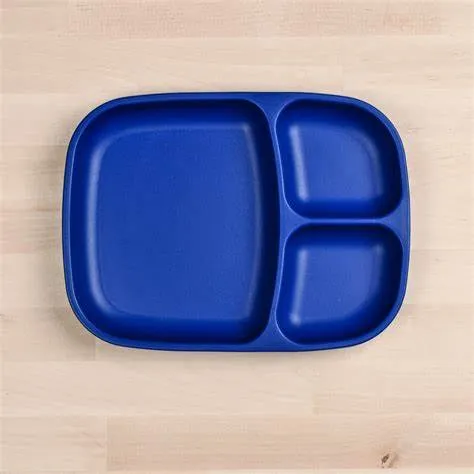 Re-Play Navy Divided Tray