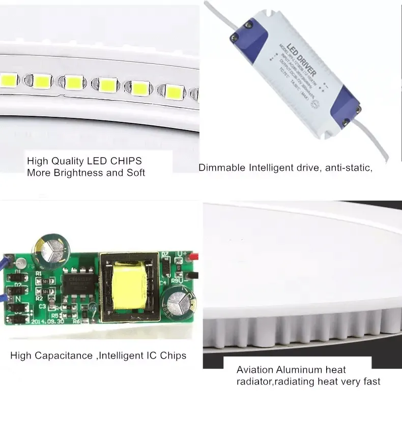 Recessed Lighting "Ultra Thin" - SQUARE - 18w Dimmable