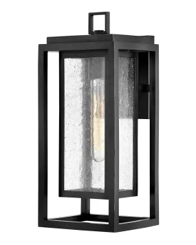 Republic Medium Wall Mount Lantern in Black