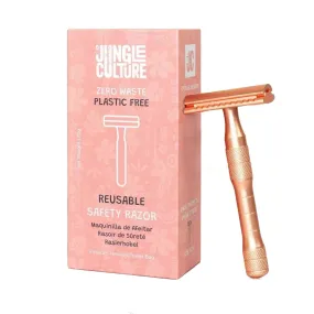 Reusable Safety Razors - Rose Gold or Black