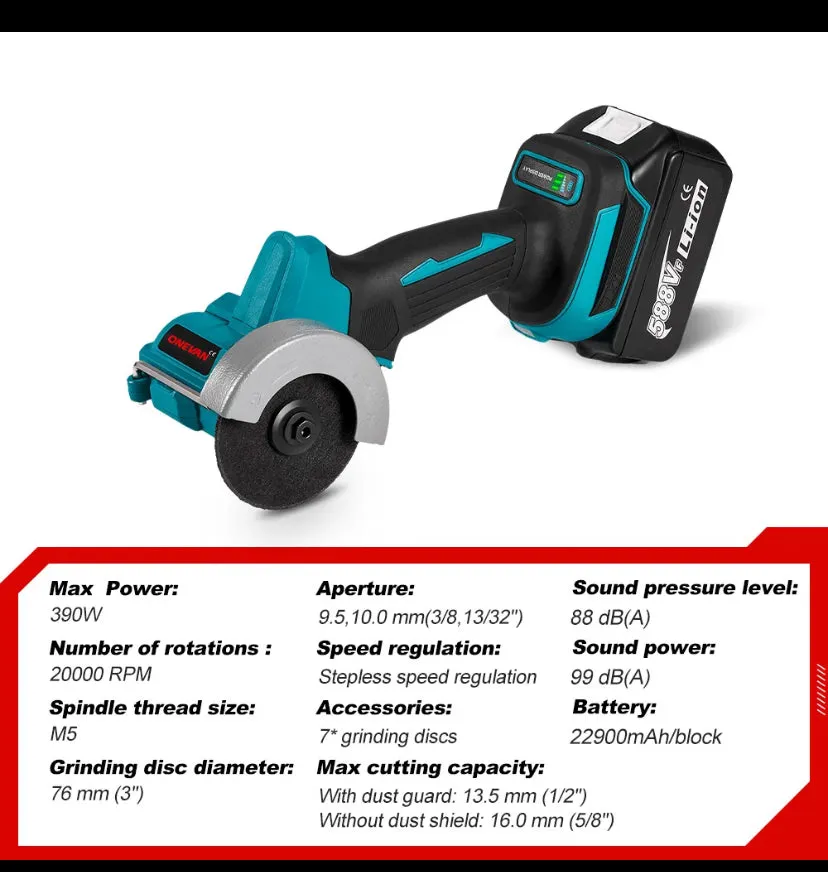 Revenge tools cordless grinder