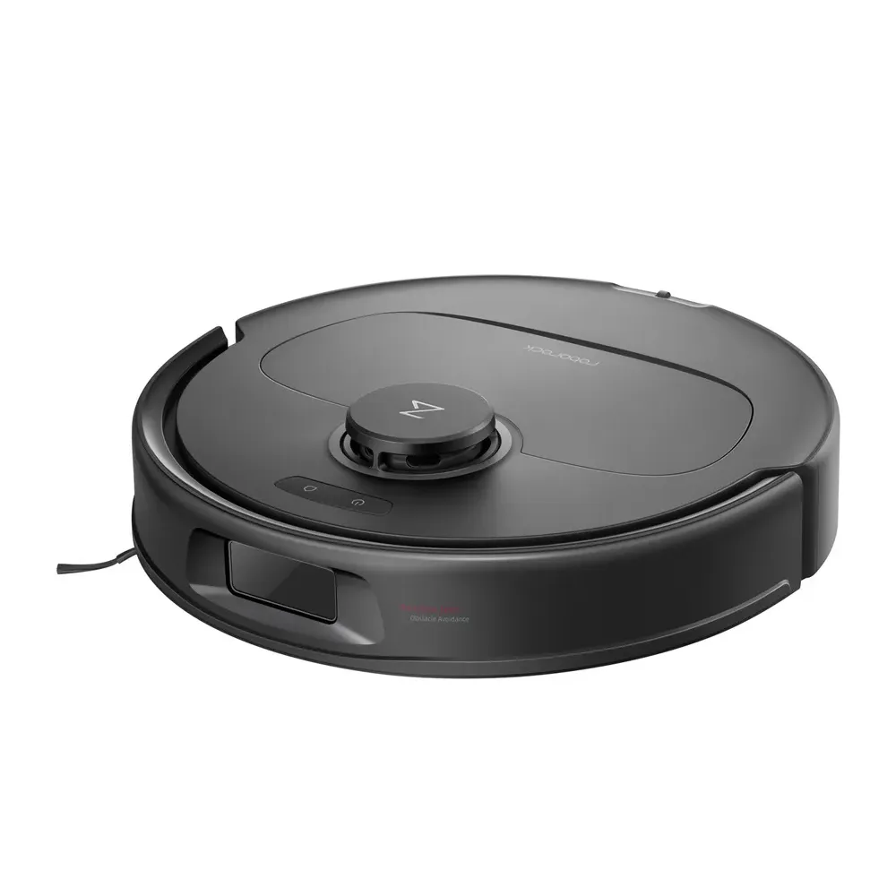 Roborock - Qrevo Plus Robot Vacuum Cleaner Wet / Dry Floor Cleaning with Docking Station / App Control (QRPS52-00) - Black