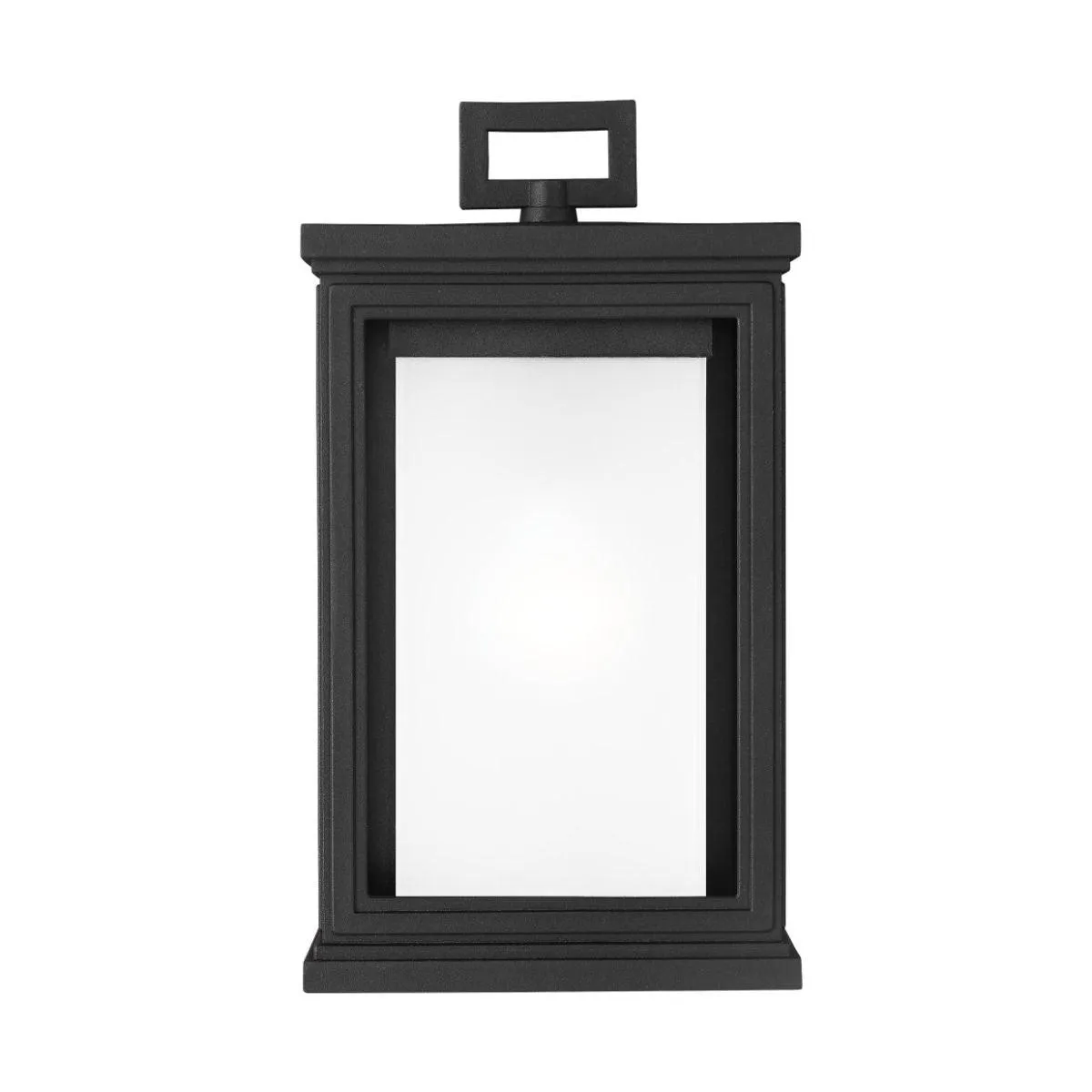 Roscoe 12 In. Outdoor Wall Sconce Black Finish