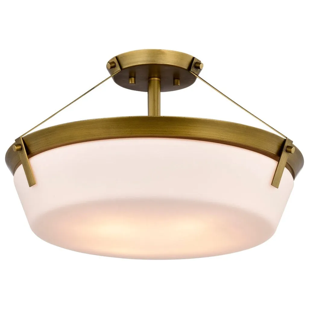 ROWEN 4 LIGHT SEMI FLUSH