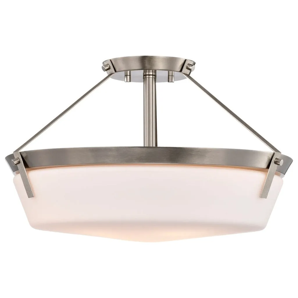 ROWEN 4 LIGHT SEMI FLUSH