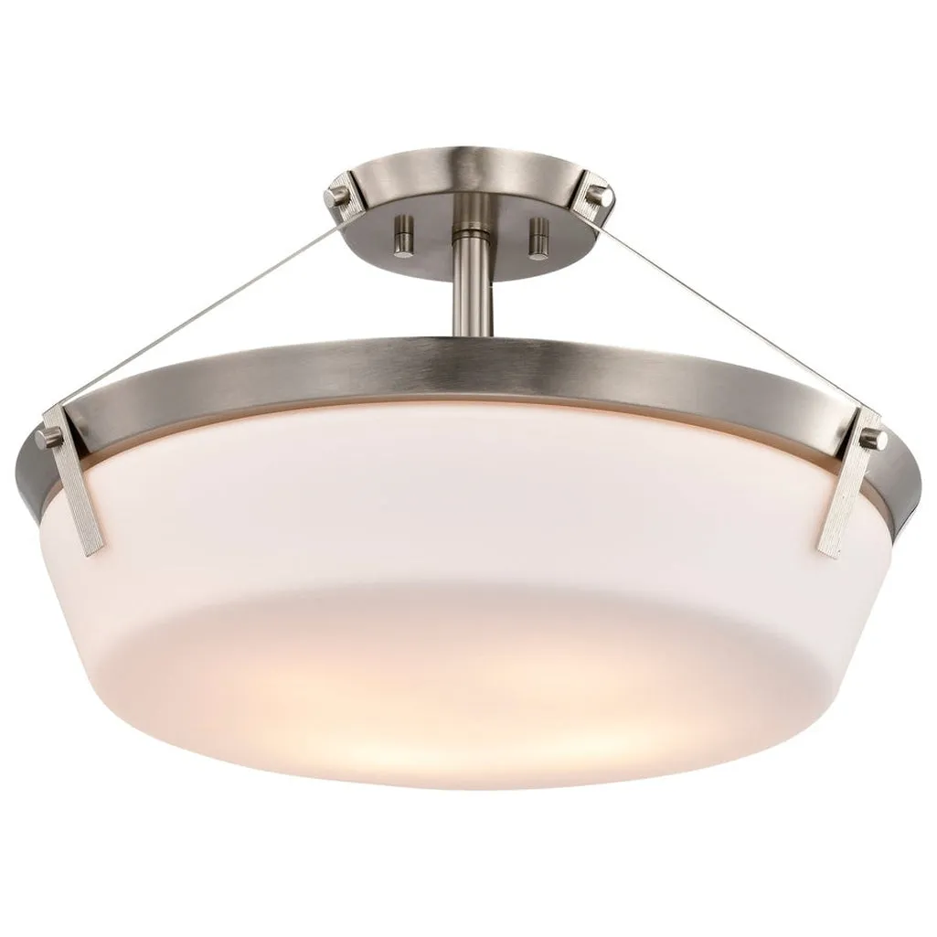 ROWEN 4 LIGHT SEMI FLUSH