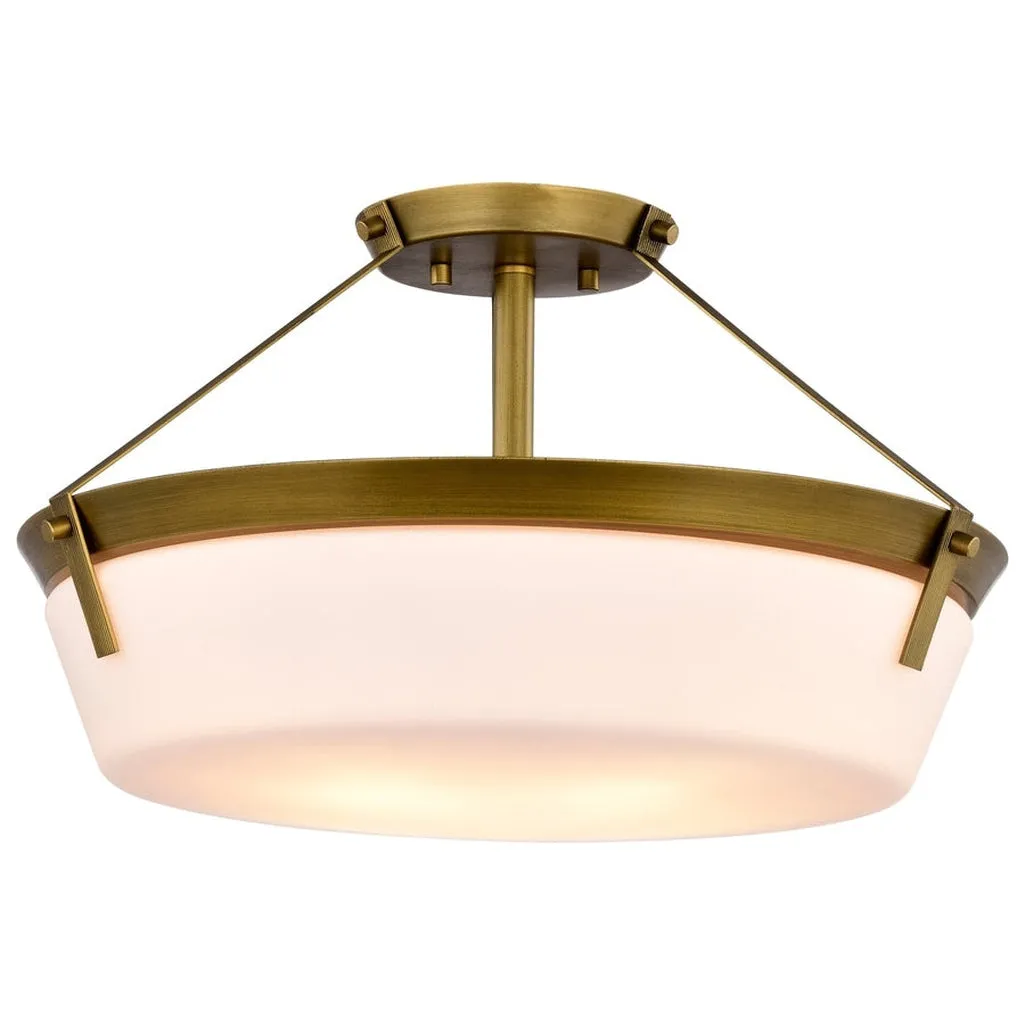 ROWEN 4 LIGHT SEMI FLUSH