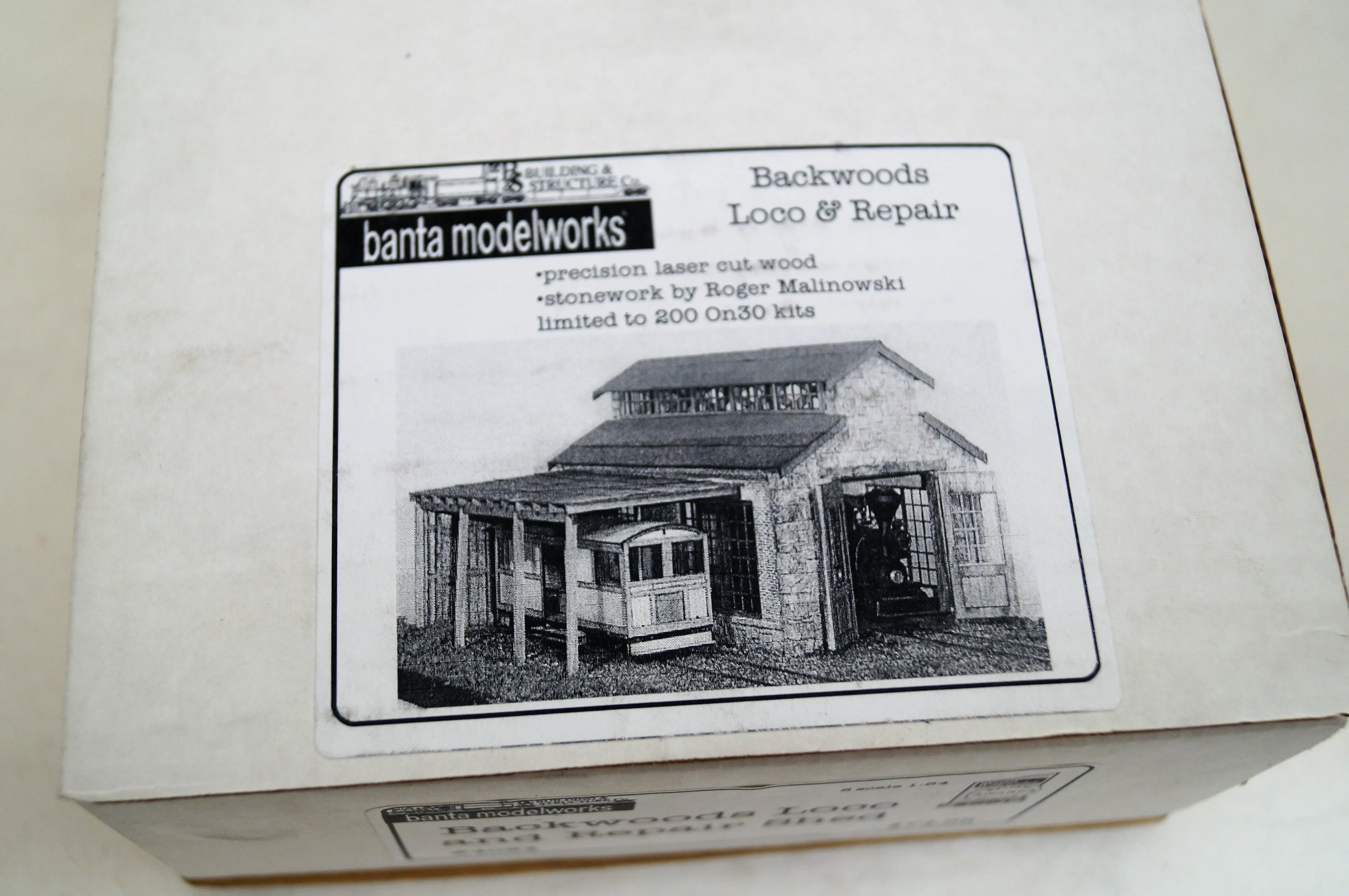 S Scale Banta Model Works Backwoods Loco And Repair Shed