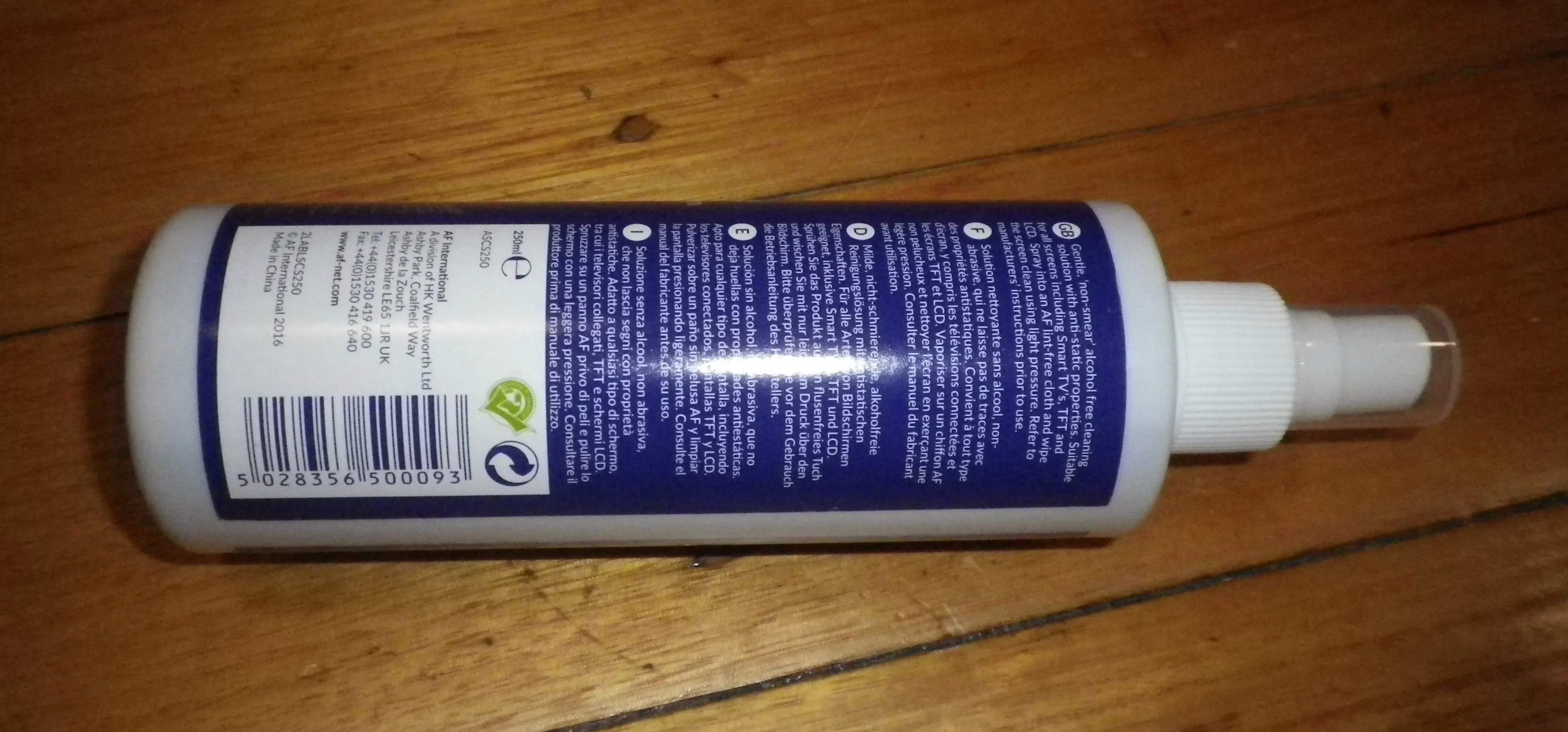 SafeClens Screen-Clene Pump Spray Screen Cleaner 250ml - Part # SCS250