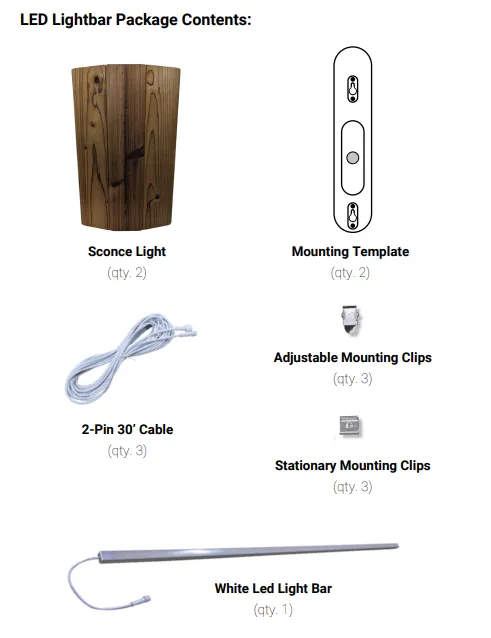 SaunaLife E7 Sconce  Indoor-Outdoor Sauna Light Set