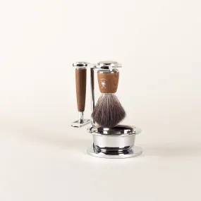 Shaving set Rytmo - ash wood