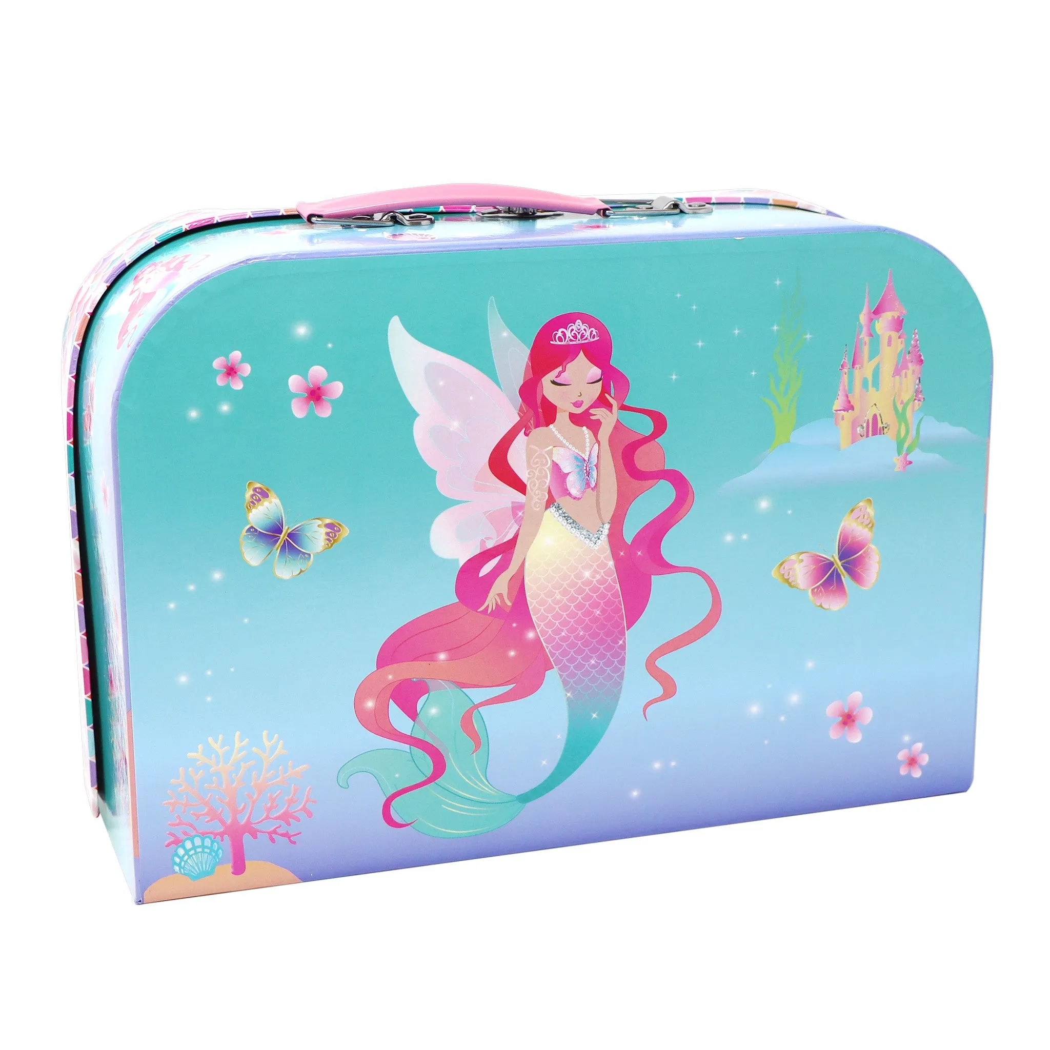 Shimmering Mermaid 6 piece Kids Baking Set & Carry Case