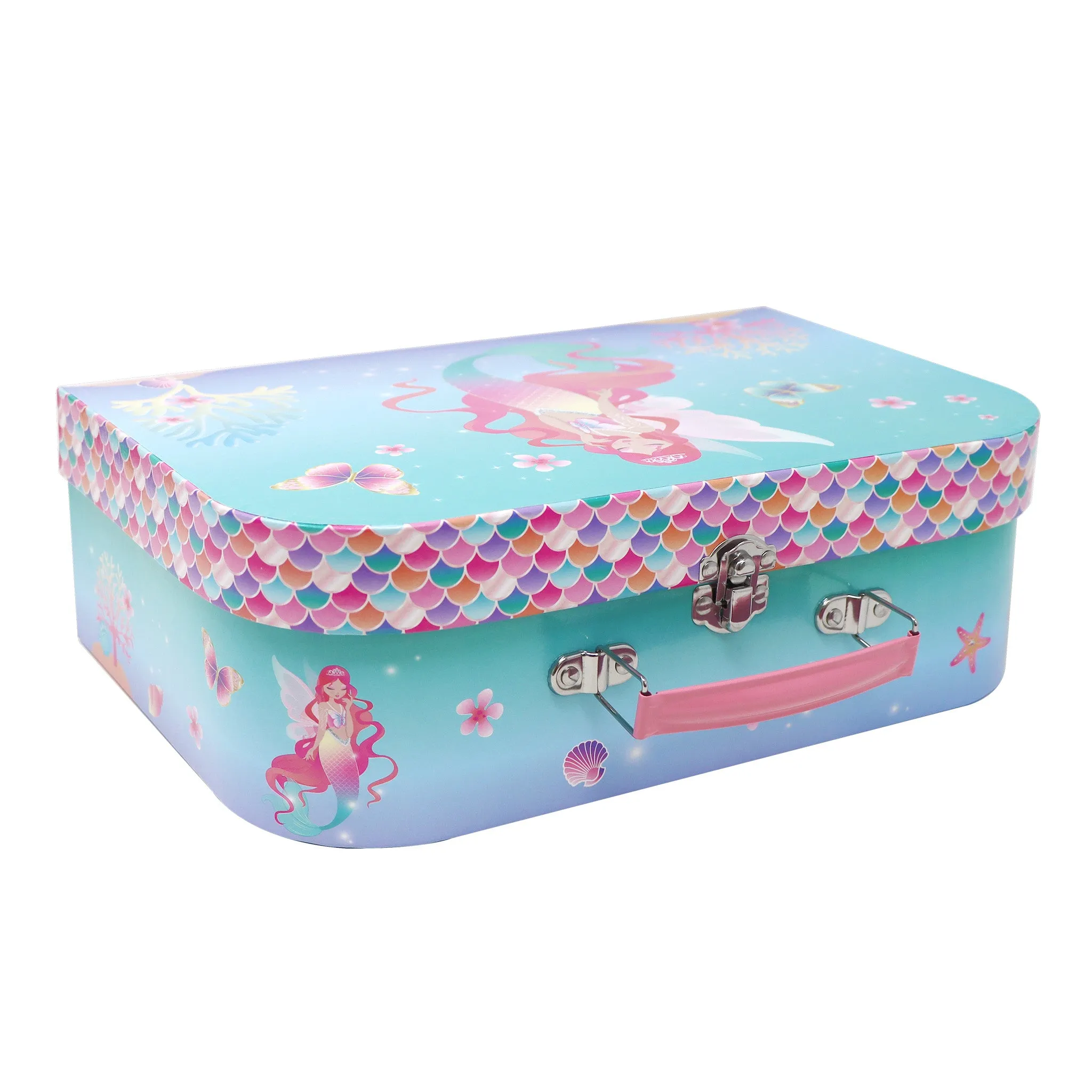 Shimmering Mermaid 6 piece Kids Baking Set & Carry Case