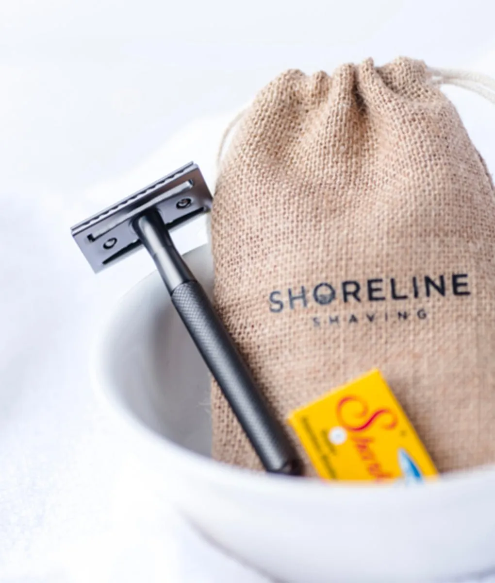 Shoreline Shaving Metal Safety Razor Kit