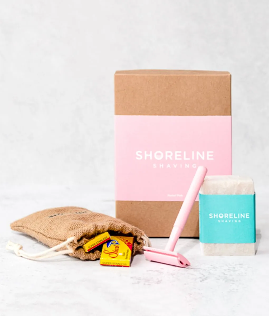 Shoreline Shaving Metal Safety Razor Kit