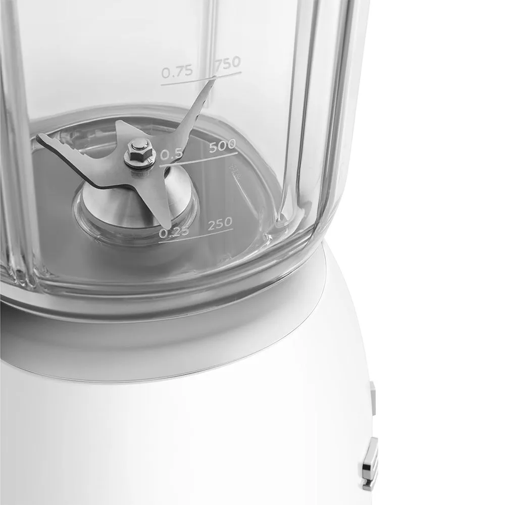 Smeg Glass Blender White Blf03wheu