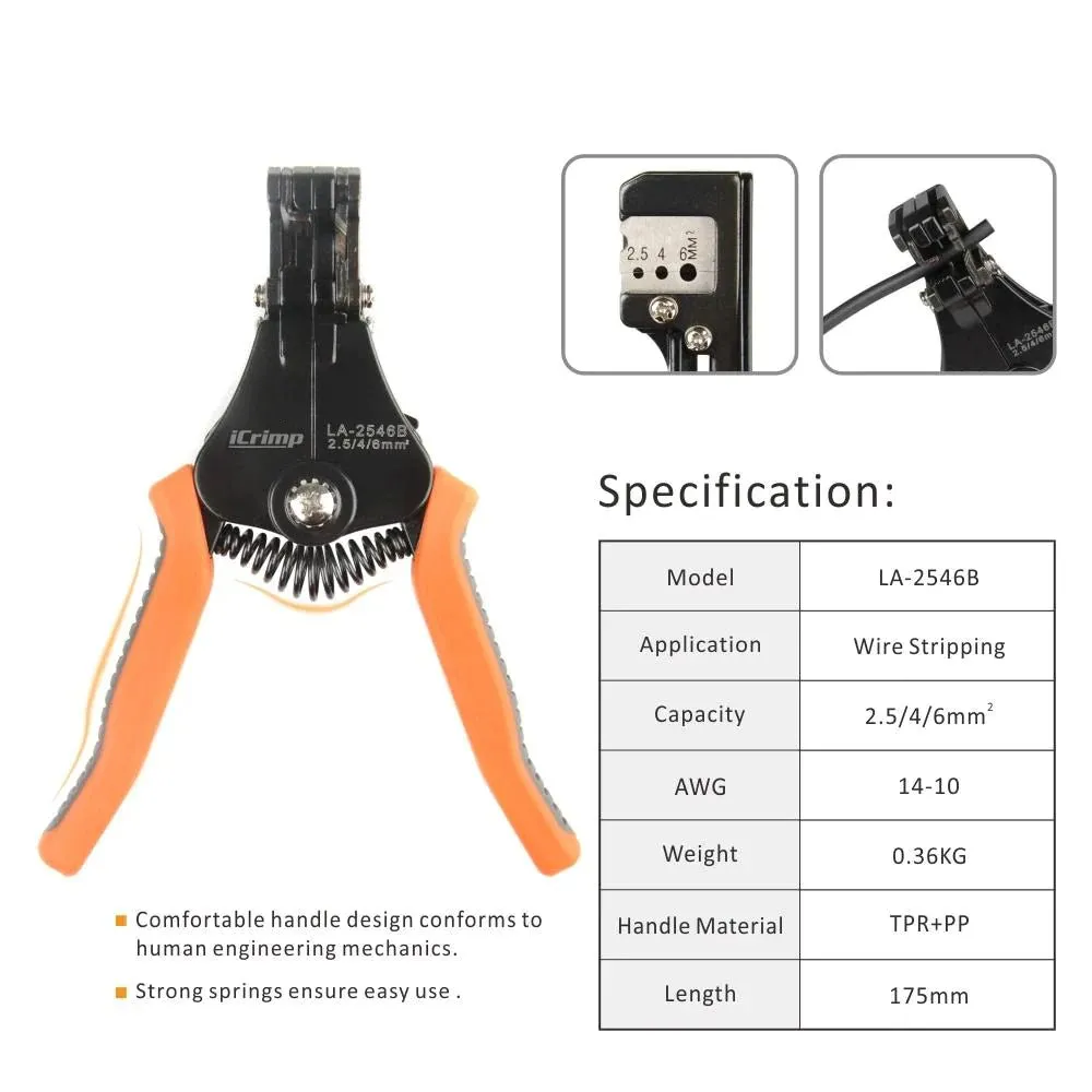 Solar Crimping Tool Kit for Solar Panel Installation with Solar Crimper, Wire Cutter, Wire Stripper and Solar Spanners