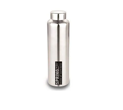 SPRINGWAY - Brand of Happiness® | Eco Neer-9 Stainless Steel Water Bottle 900ml Set of 4 (Steel)