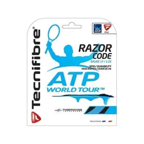 Tecnifibre 12m ATP Razor Code Gauge 17/1.25 Carbon Tennis String