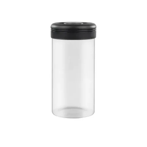 Timemore Vacuum Sealed Glass Canister 1200ml Black