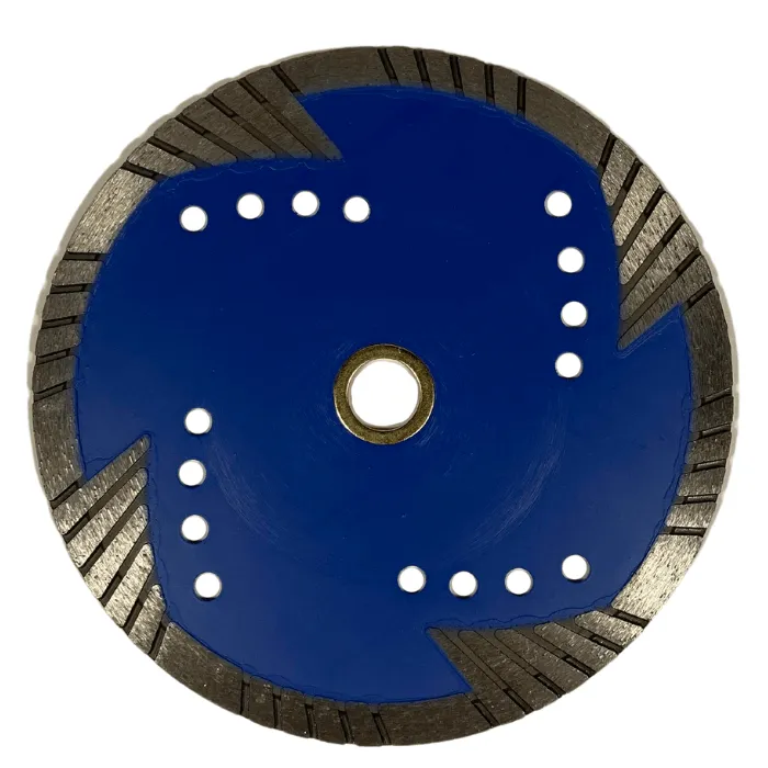 Tornado Turbo Blade for Hard Material