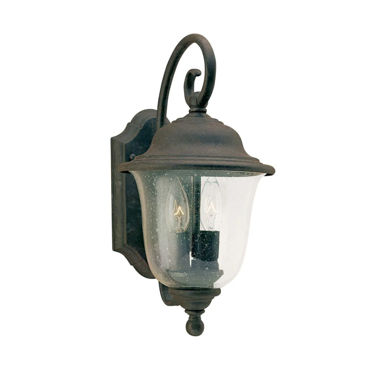 Trafalgar 15 In. 2 lights Outdoor Wall Light Bronze Finish