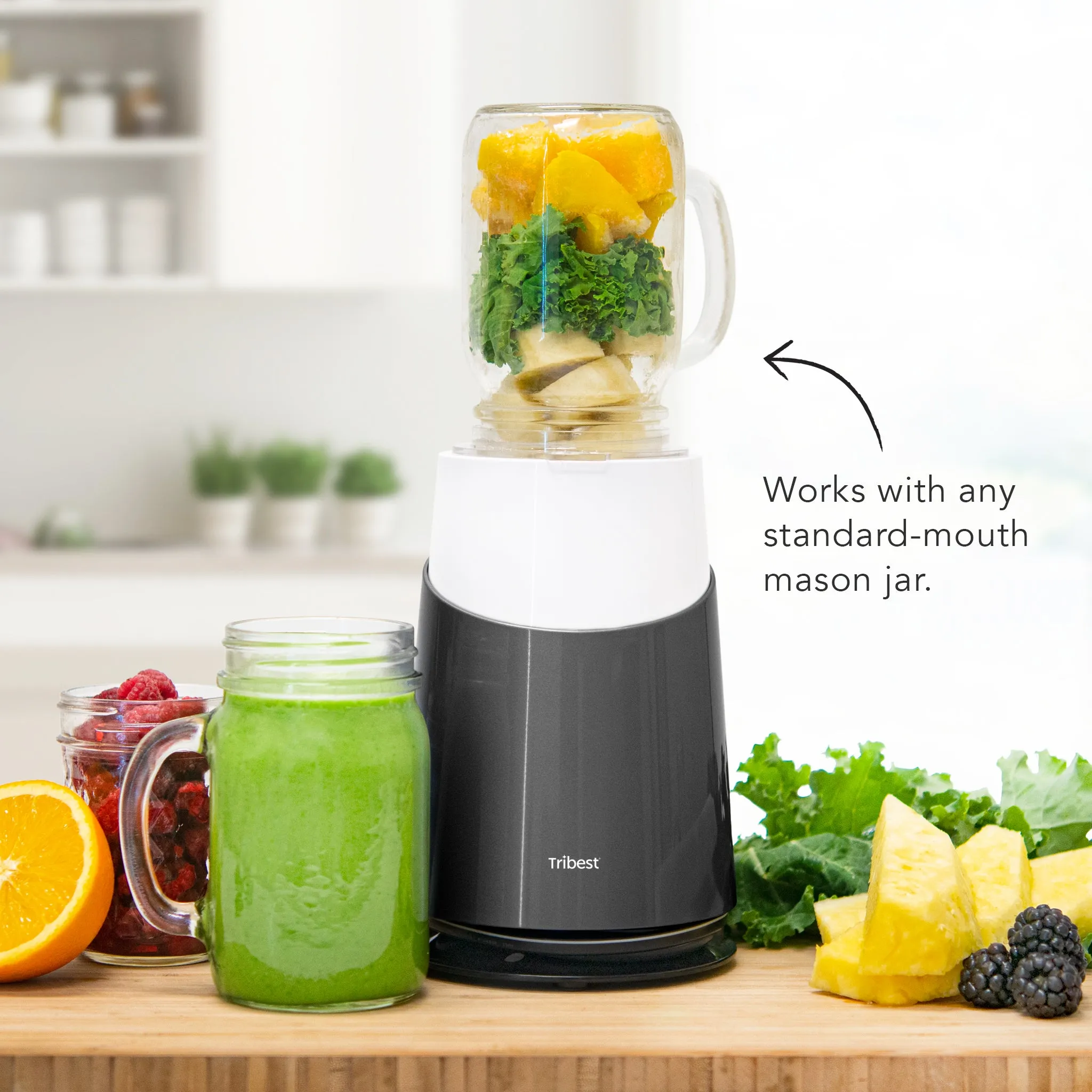 Tribest Personal Blender II - Mason Jar Ready