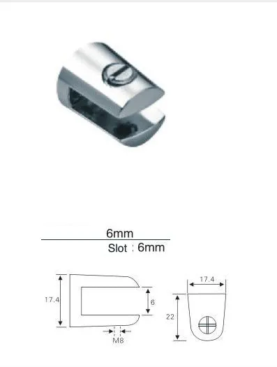 TWO standoff Wall or Ceiling Mount Bracket