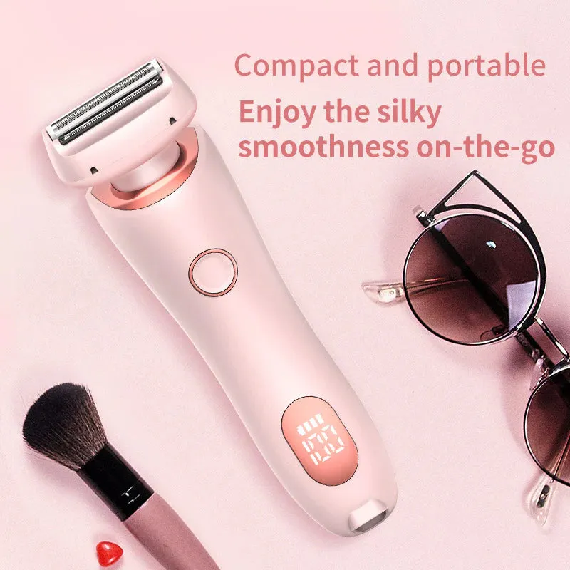 🆕USB Rechargeable 2 in 1 Epilator & Trimmer For Women