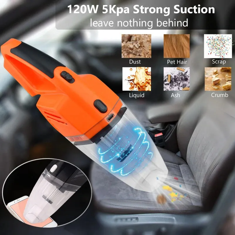 Vacuum Cleaner Car Handheld Dustbuster Mini Powerful Cleaners