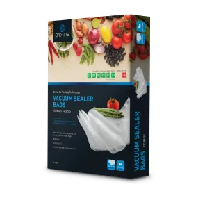 Vacuum Sealer Bags - 110 Bags in 4 Sizes