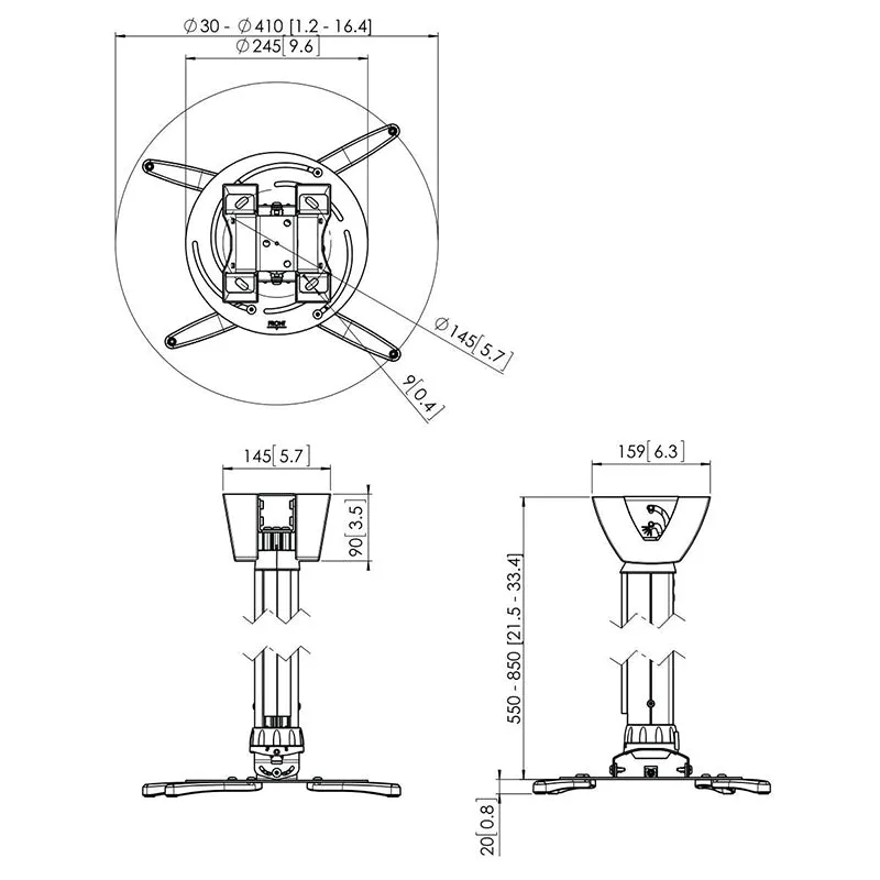 Vogels PPC 2555 Projector Ceiling Mount