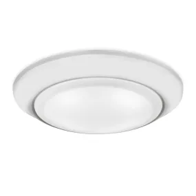 Westinghouse 6323100 Large LED Surface Mount Brushed Nickel Finish with Frosted Lens - Dimmable